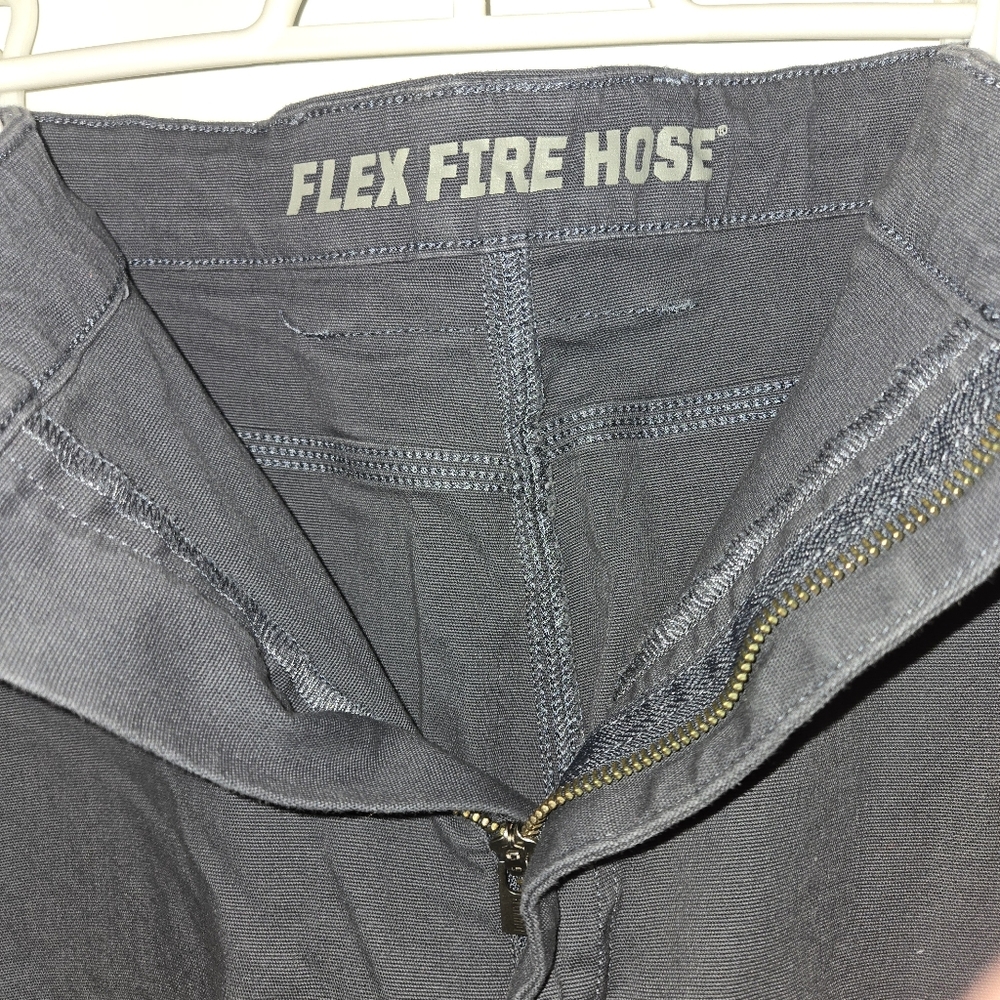 Mens Duluth Trading Co Flex Fire Hose Cargo Shorts Size 44 Navy - Picture 4 of 8
